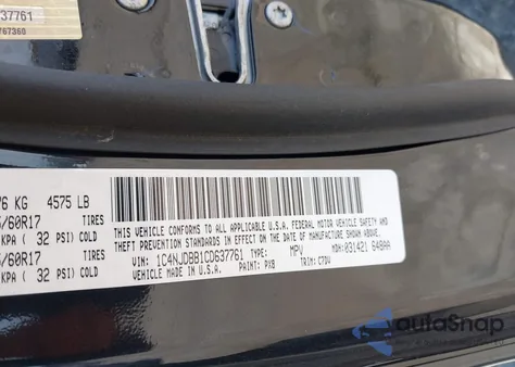 2012 Jeep Compass Sport from USA, damaged, VIN 1C4NJDBB1CD637761